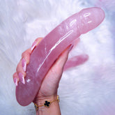 Big Lover - Premium  Rose Quartz Yoni Wand - Just $268! Shop now at @curvenpeach | Pleasure Wands